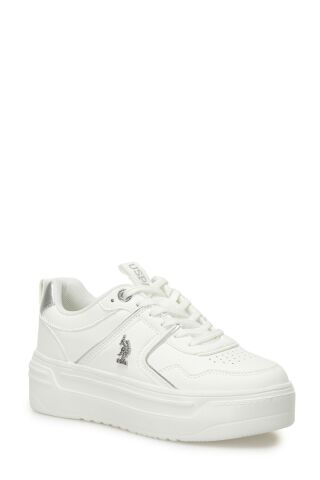 U.S. Polo Assn. CLARKE 5FX Beyaz Kadın Sneaker