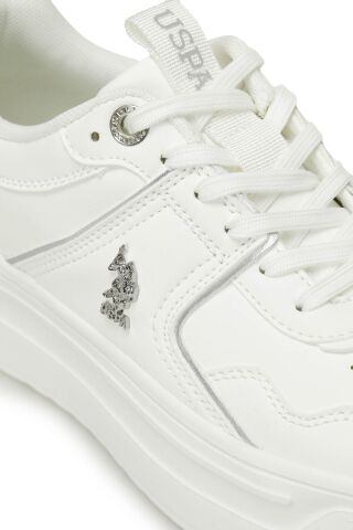 U.S. Polo Assn. CLARKE 5FX Beyaz Kadın Sneaker