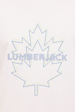 Lumberjack ML WALTER 11WK1005 4FX Ekru Erkek Kısa Kol T-Shirt