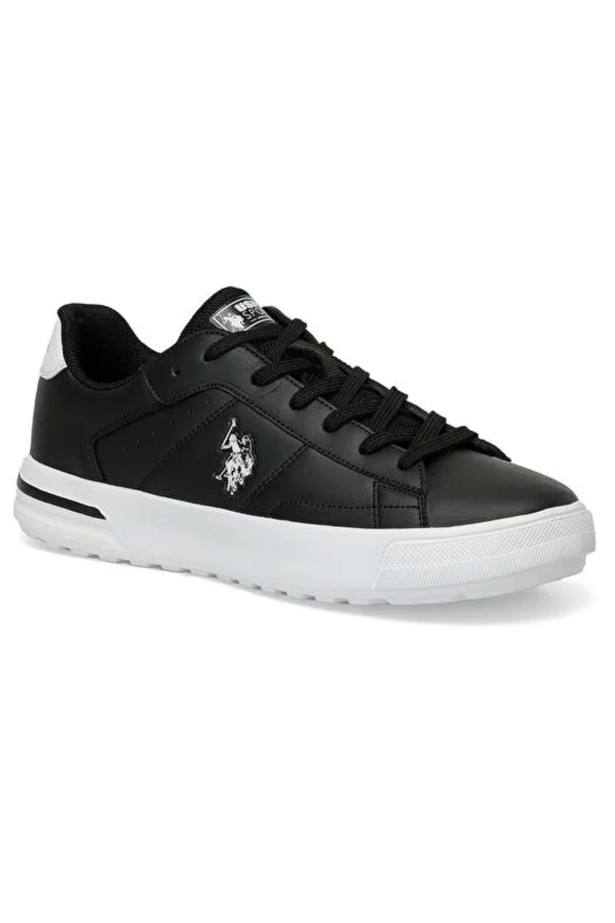 .S. Polo Assn. U.s. Polo Assn Mango Sneaker Unisex Spor Ayakkabı Siyah