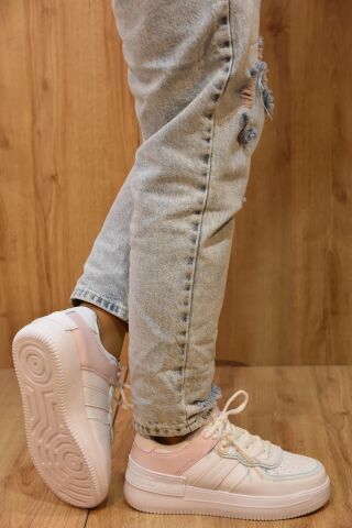 Lumberjack Freya Wmn 3fx Beyaz Pembe Kadın Sneaker Ayakkabı 101330079