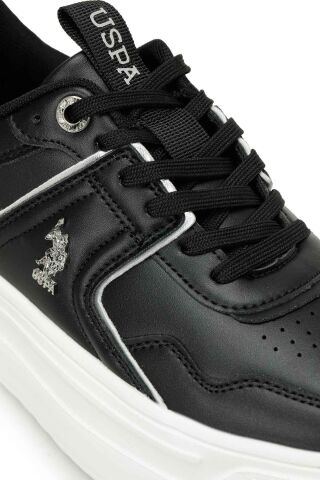 U.S. Polo Assn. CLARKE 5FX Siyah Kadın Sneaker